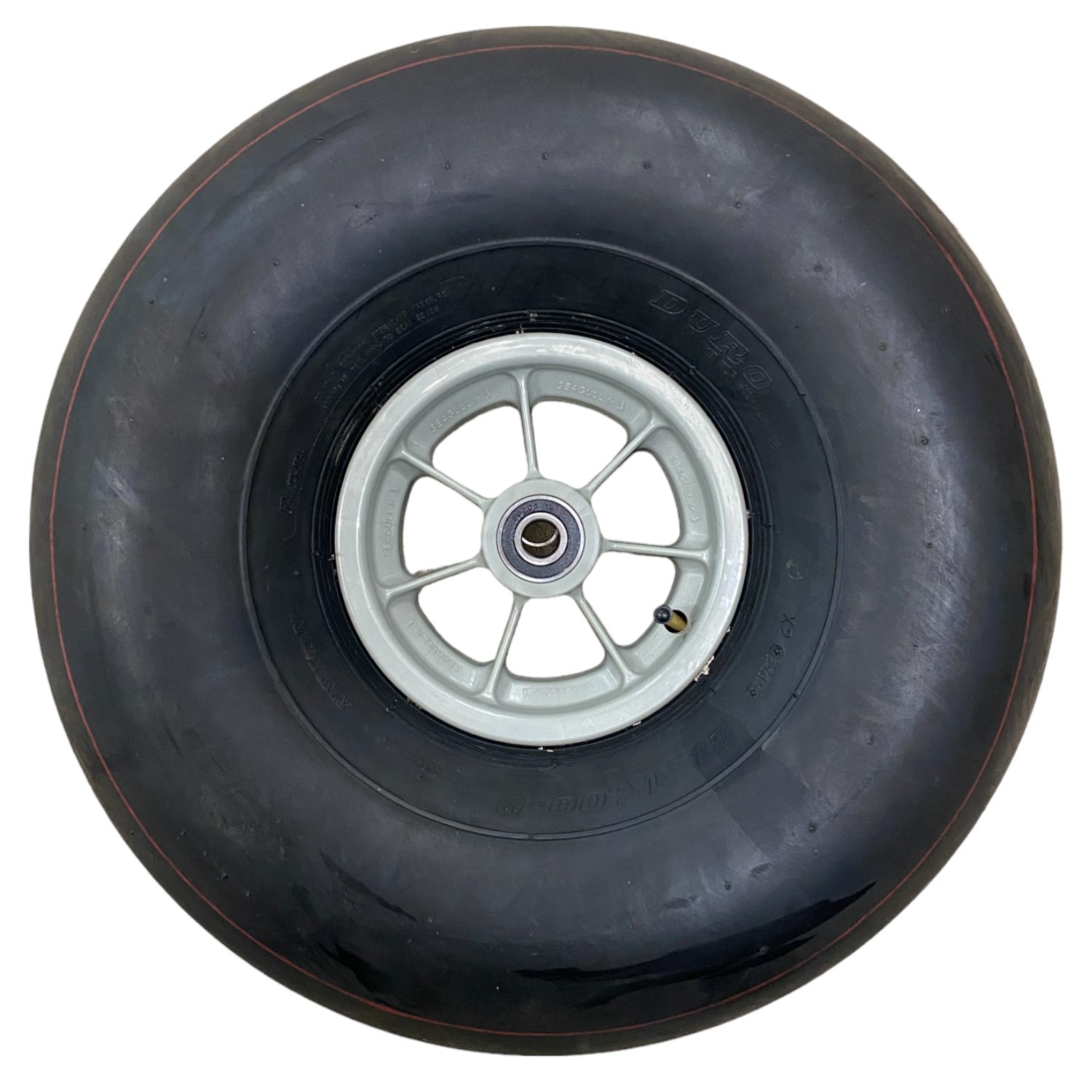 Roue En Nylon Avec Roulement Et Gorge Ronde – 25 Mm, Trou 5 Mm, Mancini E Mancini IT