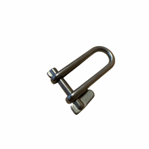 Manille inox longue 1/4 de tour
