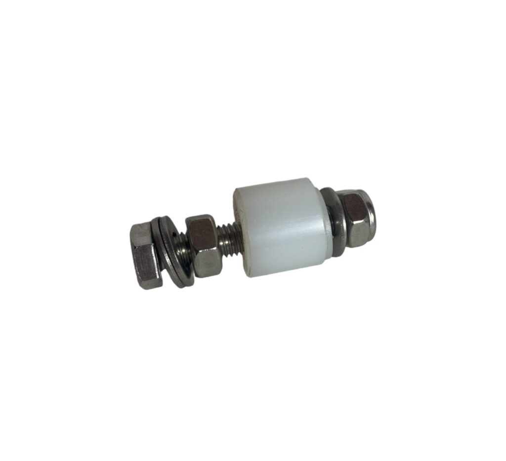 Boulon de frein Biplace 10×70 avec téflon, écrous et rondelles