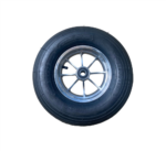 Roue alu 400×8 avec roulements