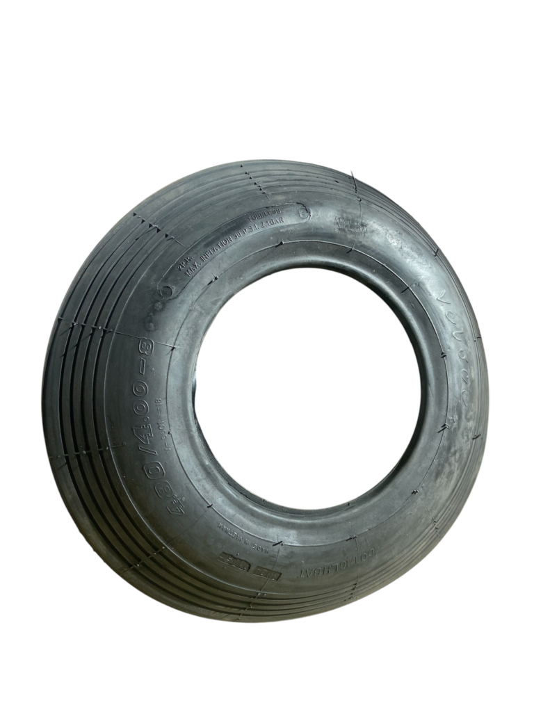 Pneu strié 400×8 Véloce 2 plis