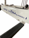 MINI MOM Essentiel voile 5.0 m² à ris Blanc/Bleu