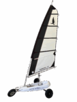 MINI MOM Essentiel voile 5.0 m² à ris Blanc/Noir