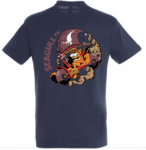 Tee-Shirt BLEU MARINE Crazy Ludic