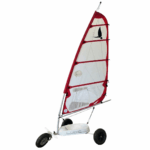 NOEL LUDIC Essentiel, voile 4.5 m² à ris Blanc/Rouge