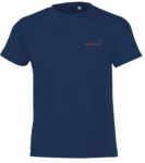 Tee-Shirt BLEU KIDS Crazy Ludic Vin