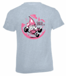 T-shirt SEAGULL gris_Logorose_Dos_Jr Tee-Shirt GRIS KIDS Crazy Ludic Rose