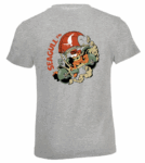 T-shirt SEAGULL gris_Logorrouge_Dos_Jr Tee-Shirt GRIS KIDS Crazy Ludic Vin