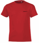 T-shirt SEAGULL rouge_Logovin_Devant_Jr Tee-Shirt ROUGE KIDS Crazy Ludic Vin