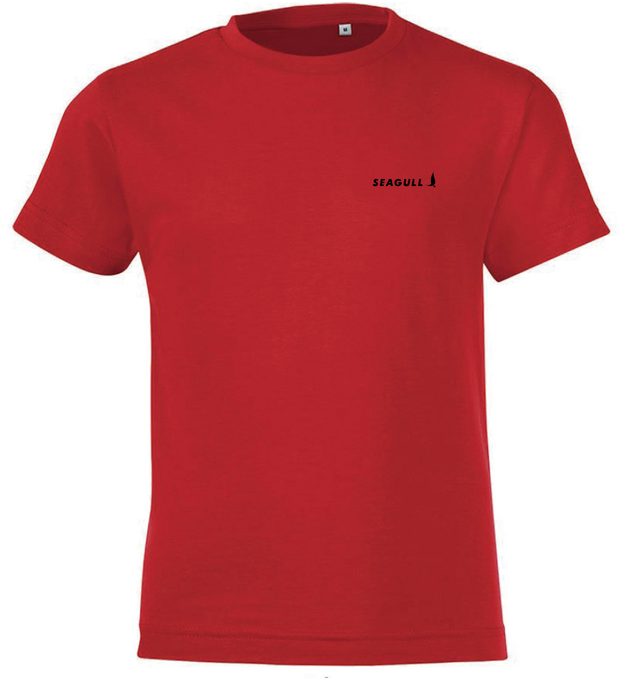 Tee-Shirt ROUGE KIDS Crazy Ludic Vin