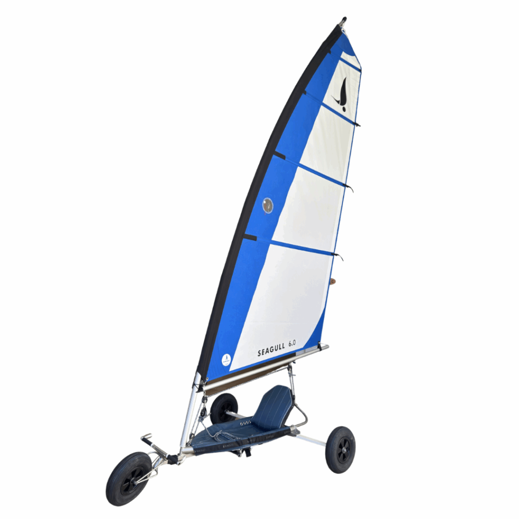 SILENCE Essentiel Bleu, voile 6.0 m² sans ris Blanc/Bleu