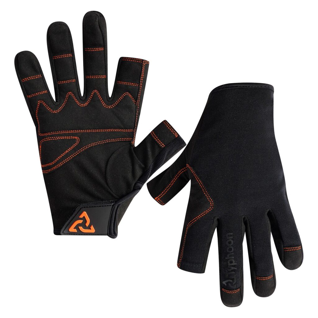 Gants Essentiel Doigts Longs – Adultes- Noir/Solar