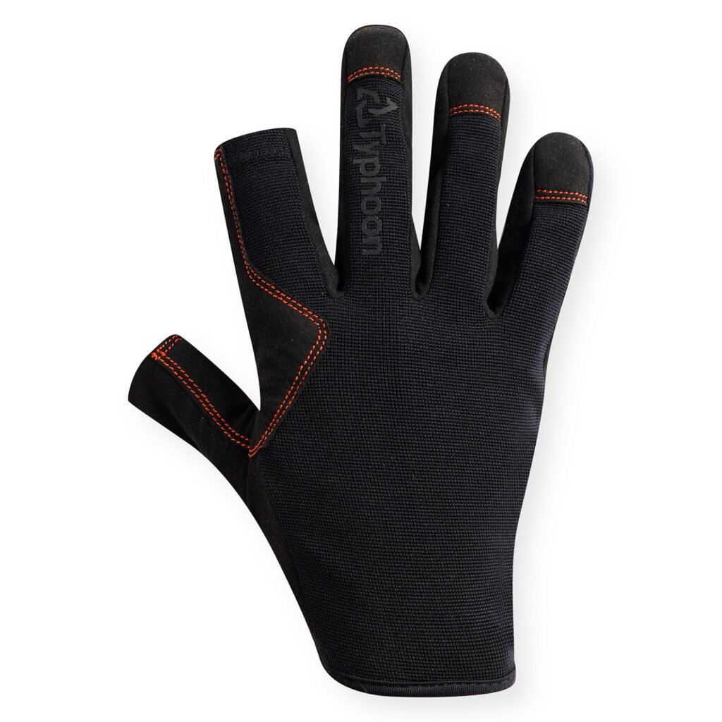 Gants Essentiel Doigts Longs – Adultes- Noir/Solar